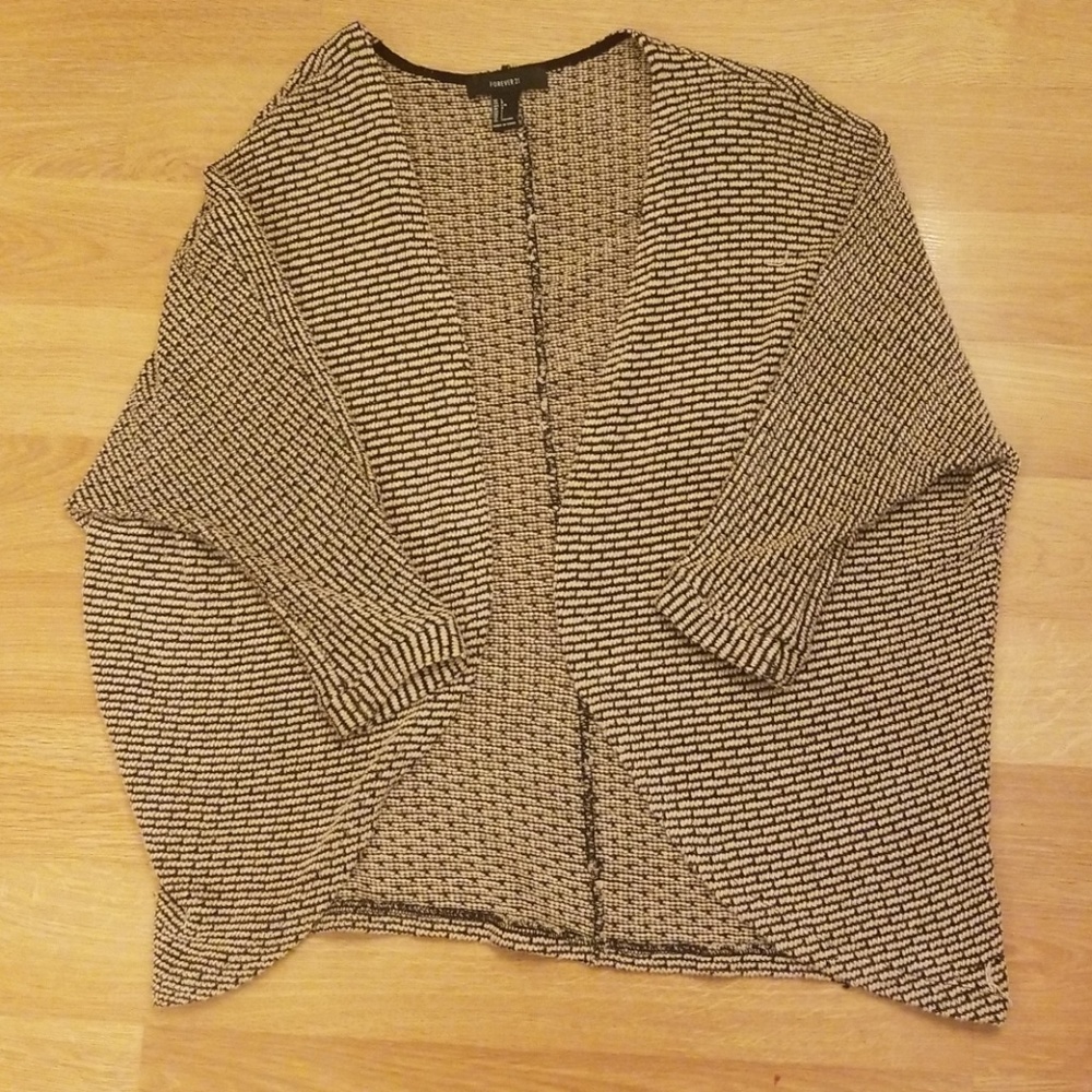 Forever 21 open sweater